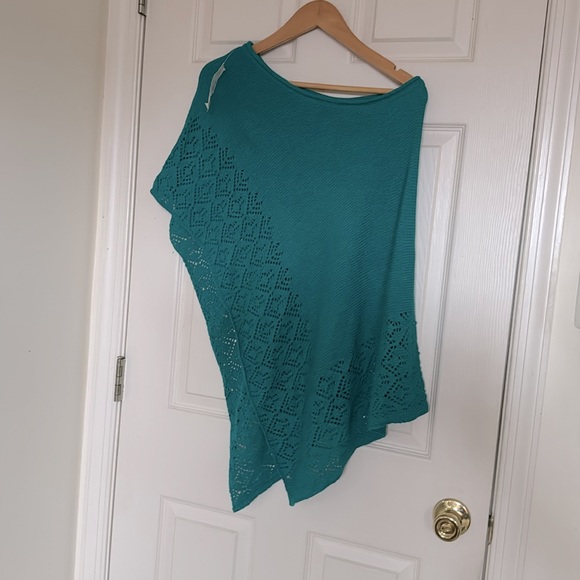 NWT Green Wrap Scarf Shrug Cover-up - Picture 3 of 6